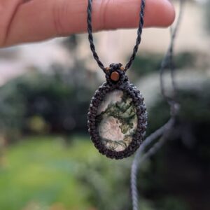 Moss Agate Cabochon